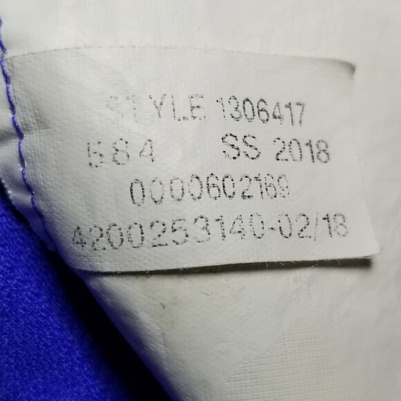 Under Armour Threadborne 3/4 Sleeve Utility Blue Men Small Fitted Gym Training - Picture 8 of 8